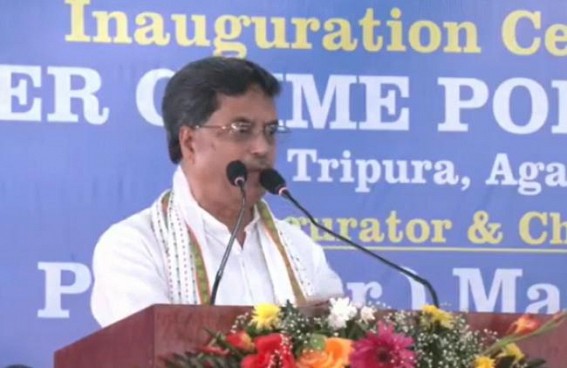 ‘Mobile Phones are now more Dangerous than AK-47’ : Tripura CM said at Cyber Crime Police Station inauguration program ‘Mobile Phones are now more Dangerous than AK-47’ : Tripura CM said at Cyber Crime Police Station inauguration program